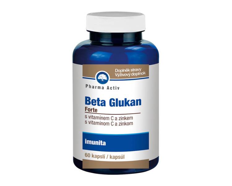 Pharma Activ Beta Glukan forte Vitamín C a Zinek