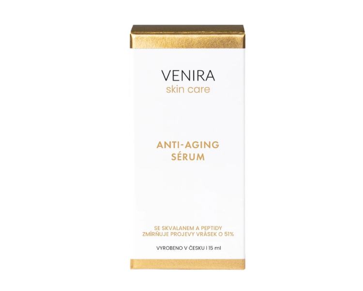 Venira anti-aging sérum se skvalanem a peptidy