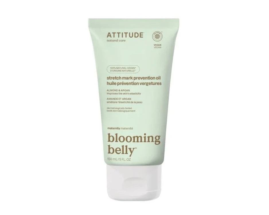 Attitude Blooming Belly přírodní olej pro těhotné a po porodu argan a mandle