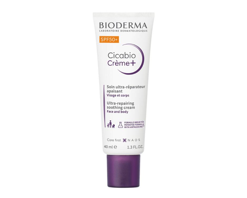 Bioderma Cicabio Krém+ SPF 50+ zklidňující a obnovující krém