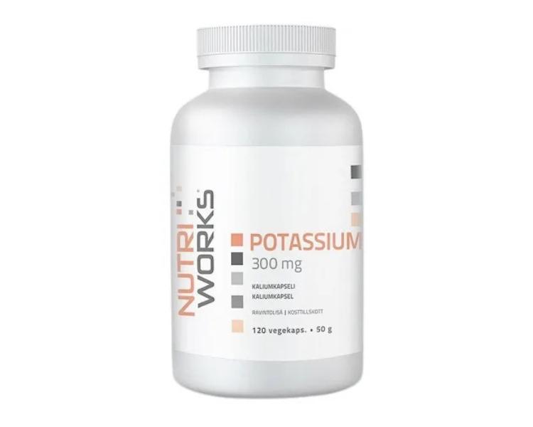 NutriWorks Draslík Potassium 300mg