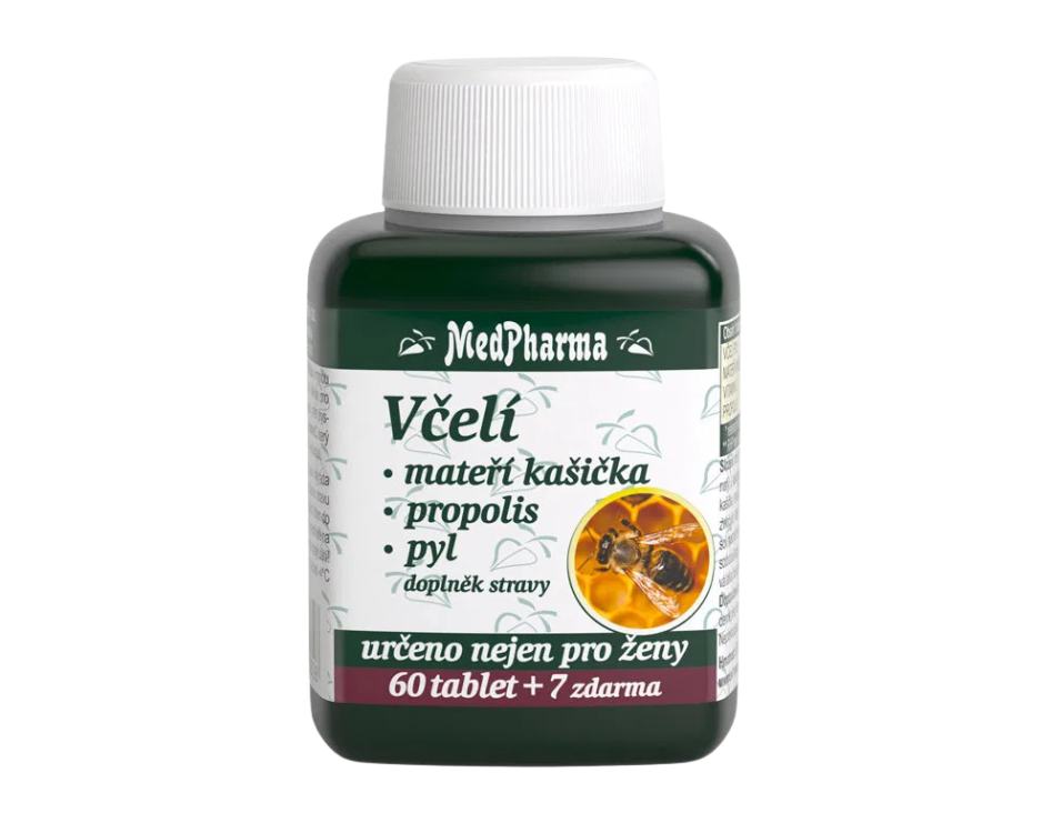 MedPharma Včelí mat.kašička + propolis + pyl