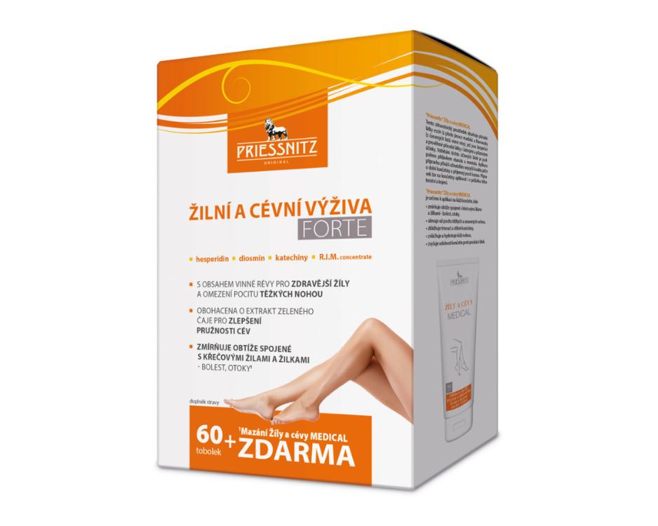 PRIESSNITZ Forte Žilní a cévní výživa