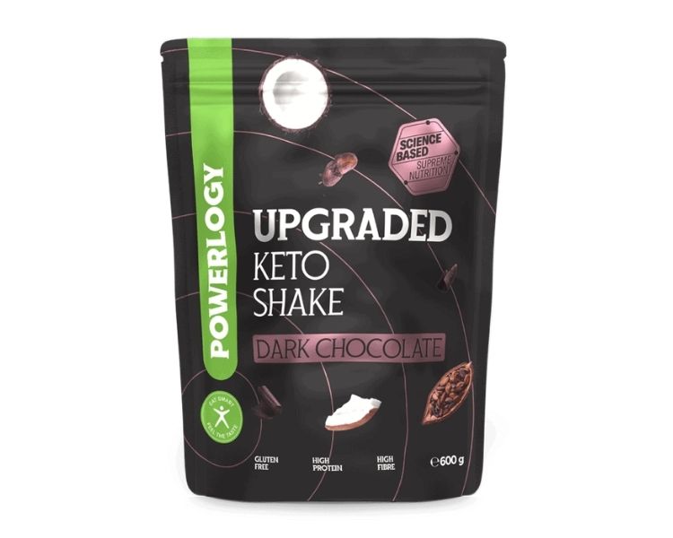 Powerlogy Upgraded Keto Shake Dark Chocolate