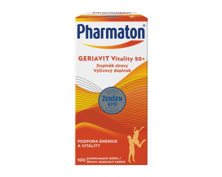 Pharmaton Geriavit Vitality 50+