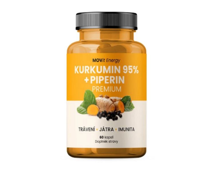 MOVit Kurkumin Extrakt 95 % + Piperin