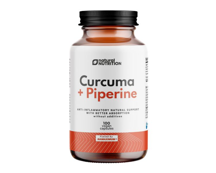 Natural Nutrition Kurkuma + piperin