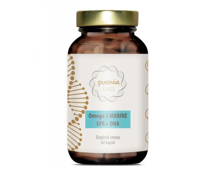 Puravia LABS Omega-3 z mořských ryb