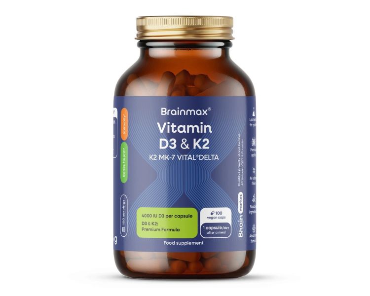 BrainMax Vitamin D3 & K2