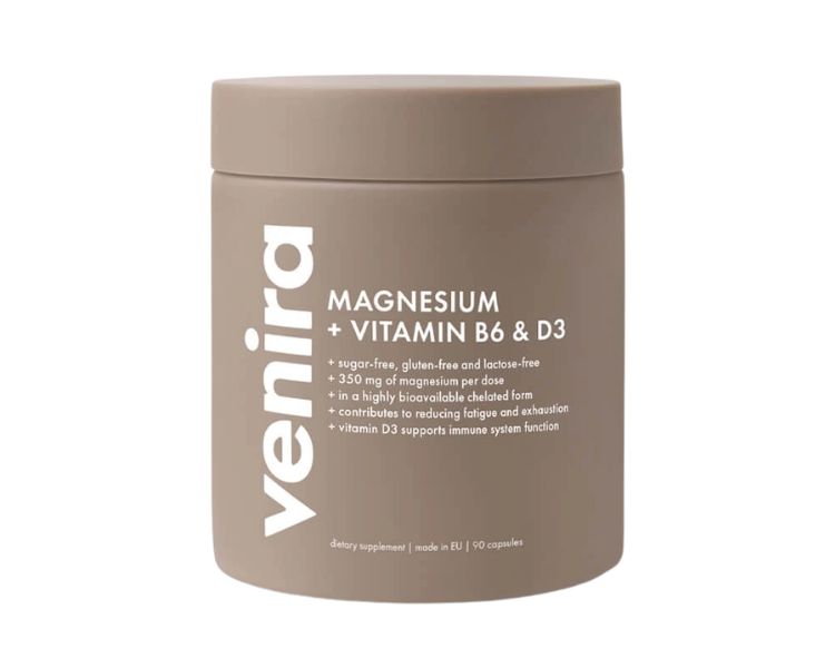 Venira magnesium s vitaminem B6 a D